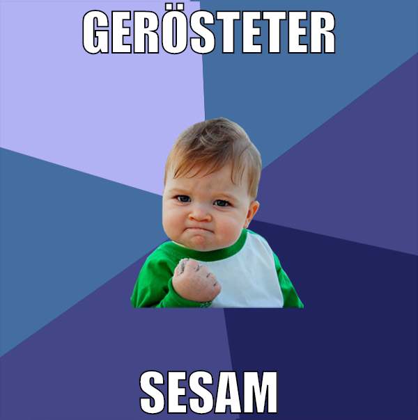 Gerösteter Sesam