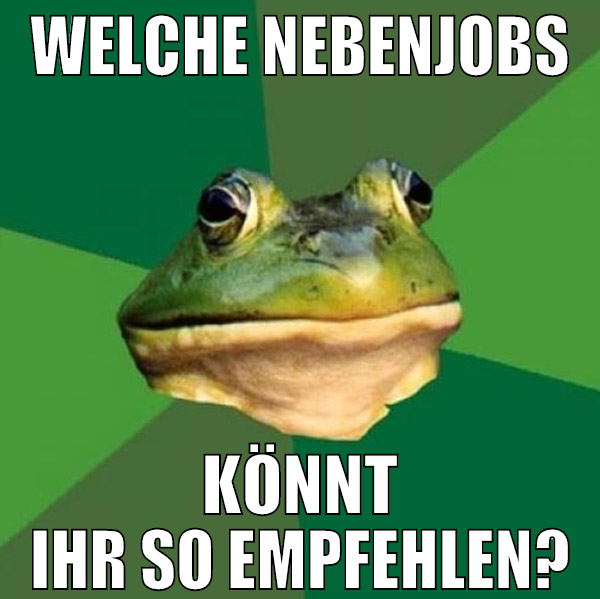 welche nebenjobs könnt ihr so empfehlen?