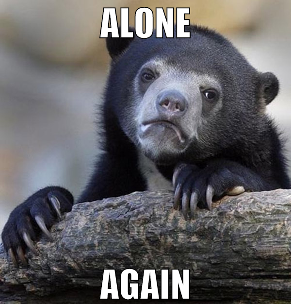 alone again