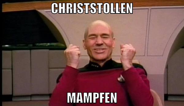 christstollen mampfen