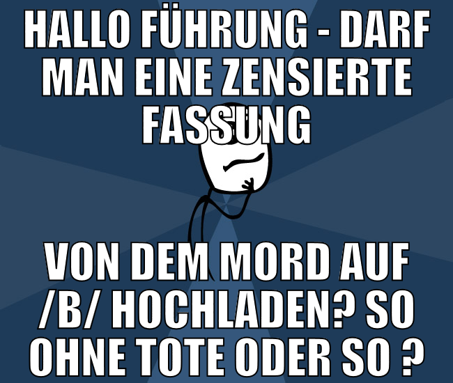 hallo führung - darf man eine zensierte fassung vo
