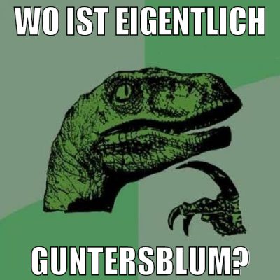 wo ist eigentlich guntersblum?