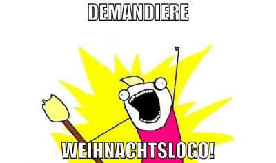 demandiere weihnachtslogo!