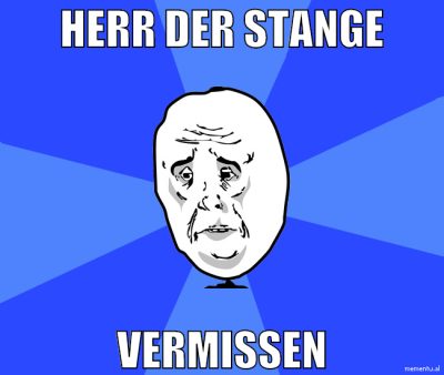 herr der stange vermissen
