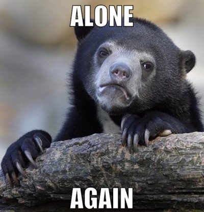 alone again