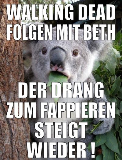 walking dead folgen mit beth der drang zum fappier