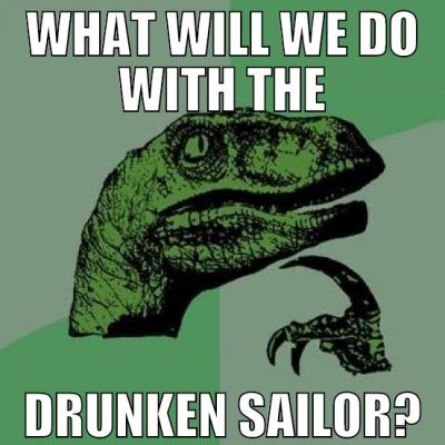 what will we do with the drunken sailor?