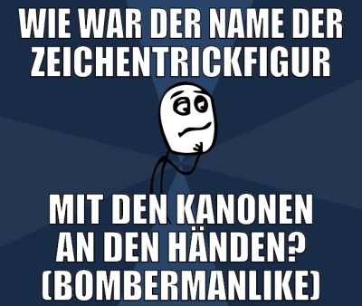 wie war der name der zeichentrickfigur mit den kan