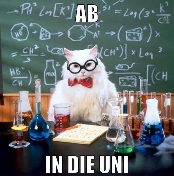 ab in die uni