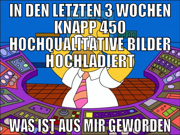 in den letzten 3 wochen knapp 450 hochqualitative