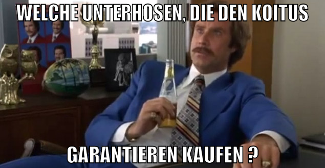 welche Unterhosen, die den Koitus garantieren kauf