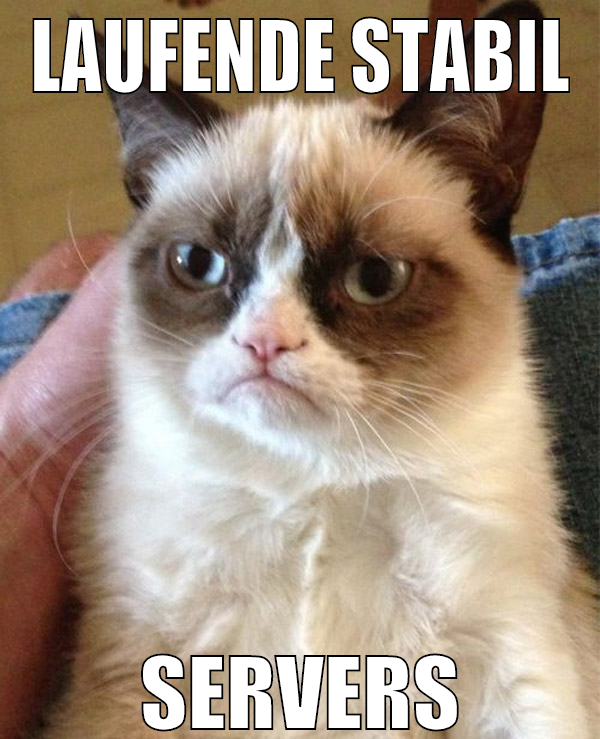Laufende stabil servers