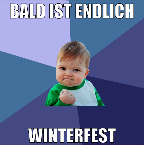 Bald ist endlich Winterfest