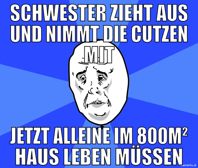 Schwester zieht aus und nimmt die cutzen mit jetzt