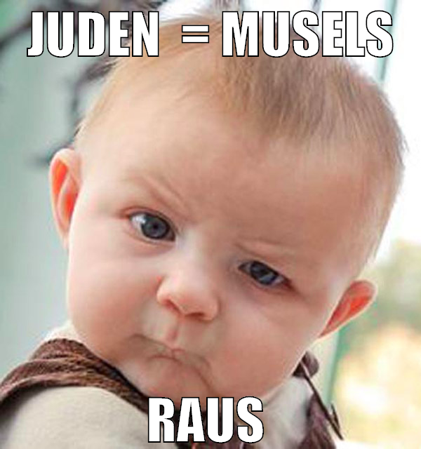 juden  = musels raus