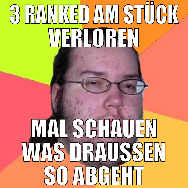 3 ranked am stück verloren mal schauen was draußen