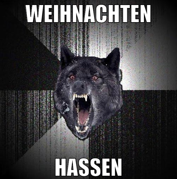 weihnachten hassen