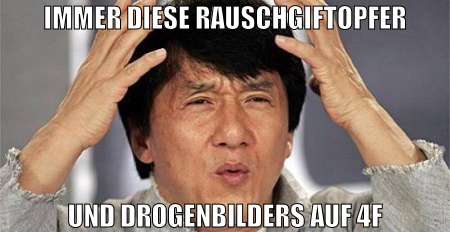immer diese rauschgiftopfer und drogenbilders auf