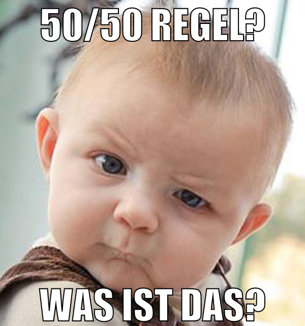 50/50