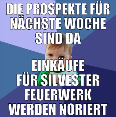 die prospekte für nächste woche sind da einkäufe f