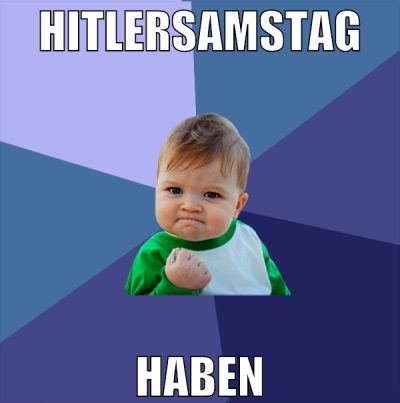 HITLERSAMSTAG HABEN