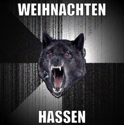 weihnachten hassen