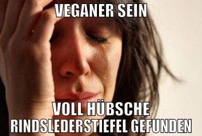 Veganer sein Voll hübsche Rindslederstiefel gefund