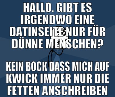 hallo. gibt es irgendwo eine datinseite nur für dü