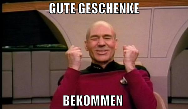 gute geschenke bekommen
