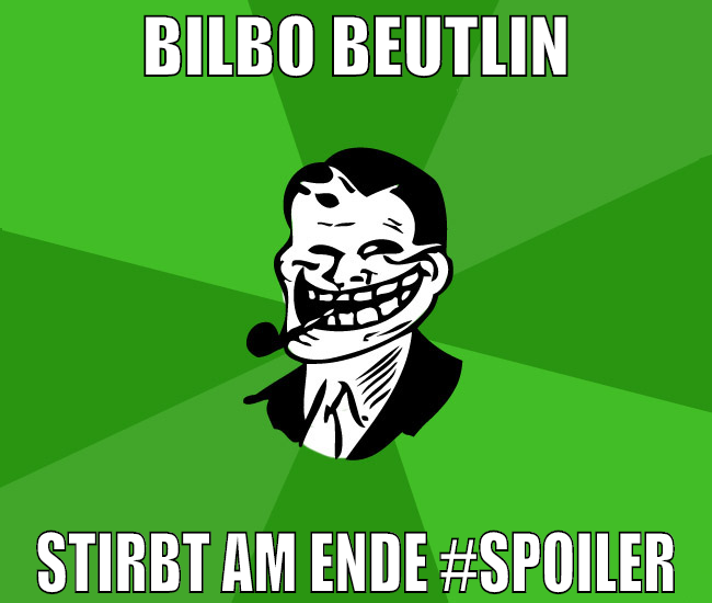 bilbo beutlin stirbt am ende #spoiler