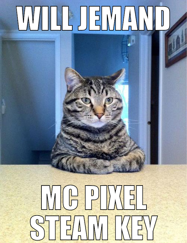 will jemand mc pixel steam key