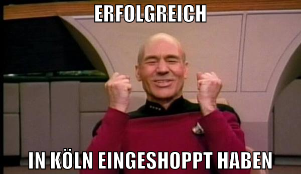 erfolgreich in köln eingeshoppt haben