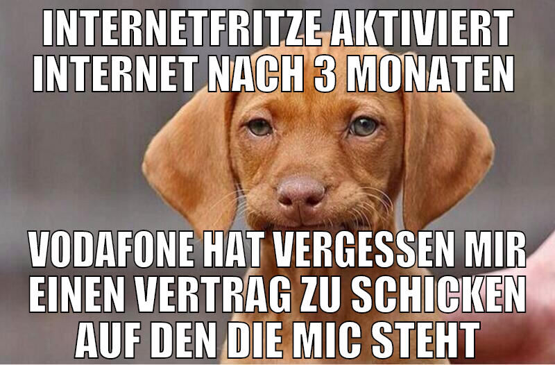 internetfritze aktiviert internet nach 3 monaten