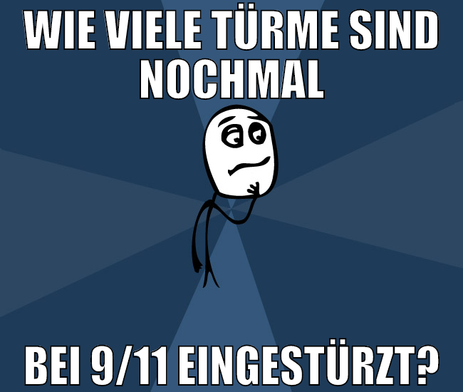 wie viele türme sind nochmal bei 9/11 eingestürzt?