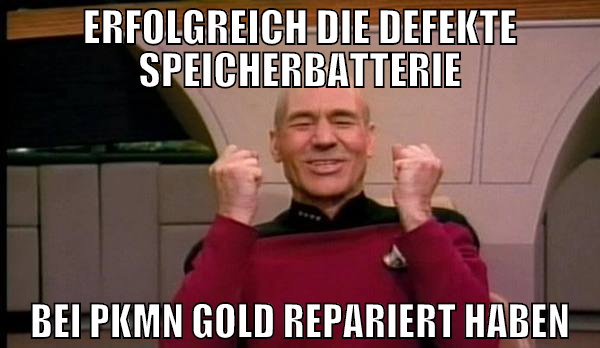 erfolgreich die defekte speicherbatterie bei pkmn