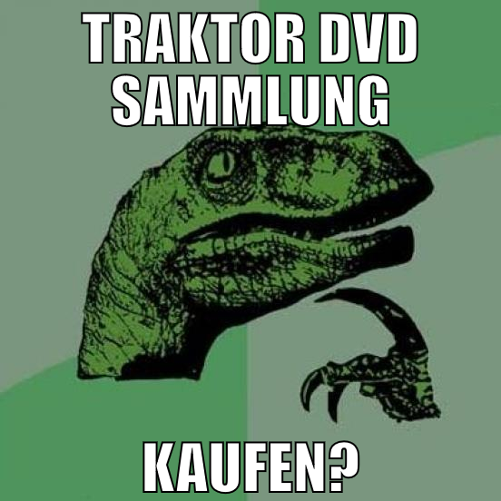 Traktor dvd sammlung kaufen?