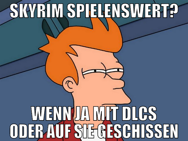 skyrim spielenswert? wenn ja mit dlcs oder auf sie