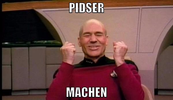 pidser machen