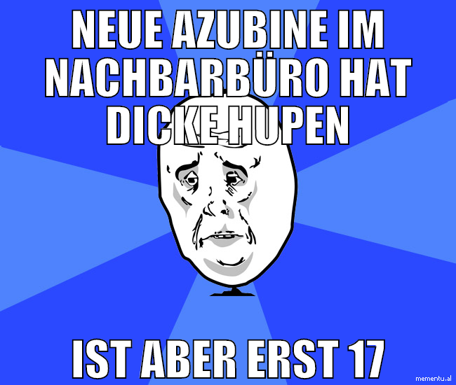 neue azubine im nachbarbüro hat dicke hupen ist ab