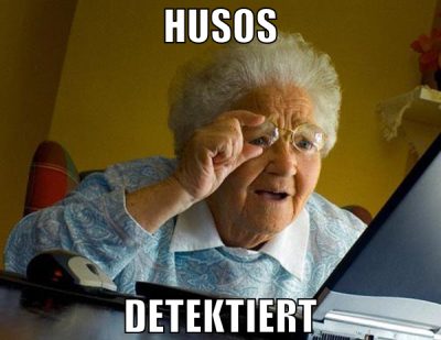 husos detektiert