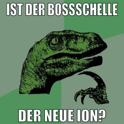 ist der b0ssschelle der neue ion?