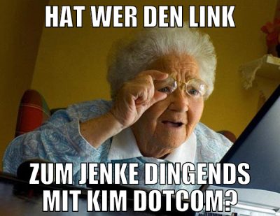 Hat wer den Link zum jenke dingends mit kim dotcom