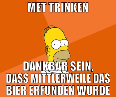 met trinken dankbar sein, dass mittlerweile das bi