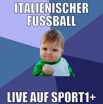 italienischer fußball live auf sport1+