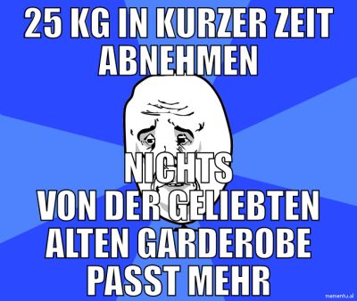 25 KG in kurzer zeit abnehmen nichts von der gelie