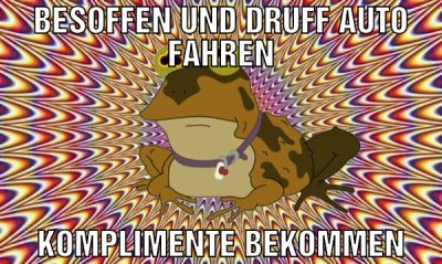 besoffen und druff auto fahren komplimente bekomme