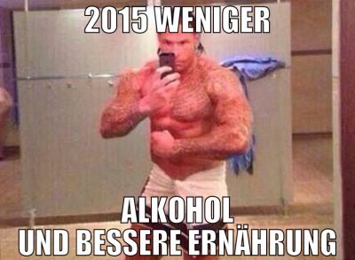 2015 weniger alkohol und bessere ernährung