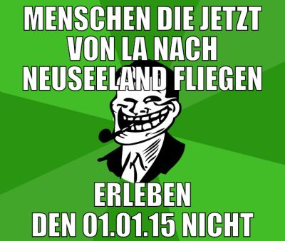 menschen die jetzt von LA nach Neuseeland fliegen
