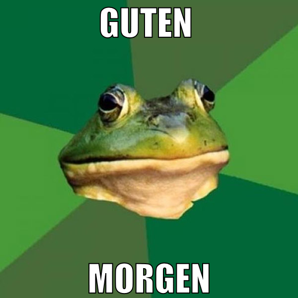 guten  morgen