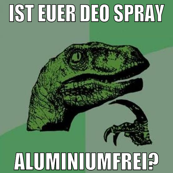 ist euer deo spray aluminiumfrei?